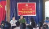 Xã Trà Bui, huyện Bắc Trà My: Tổ chức “Diễn đàn Công an xã lắng nghe ý kiến đóng góp của nhân dân”